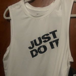 Nike tank top with logo “Just Do It”